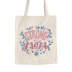 Strong as a mom (Τσάντα  Αγοράς)